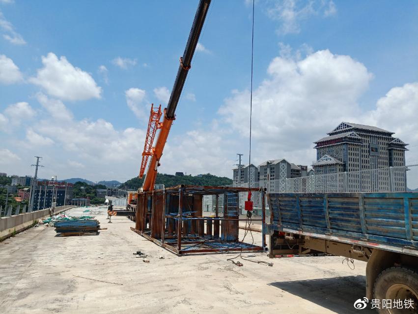 违规施工作业现场